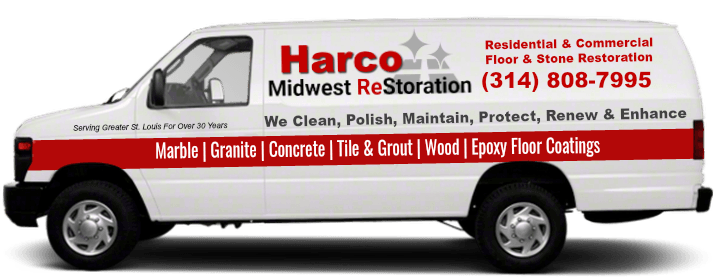 harco midwest restoration commercial stone care truck