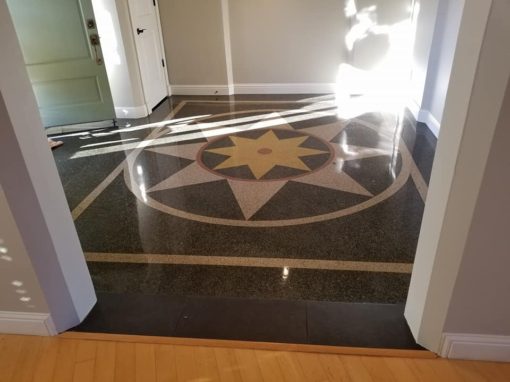 Terrazzo Floor Polish Ballwin MO Residence